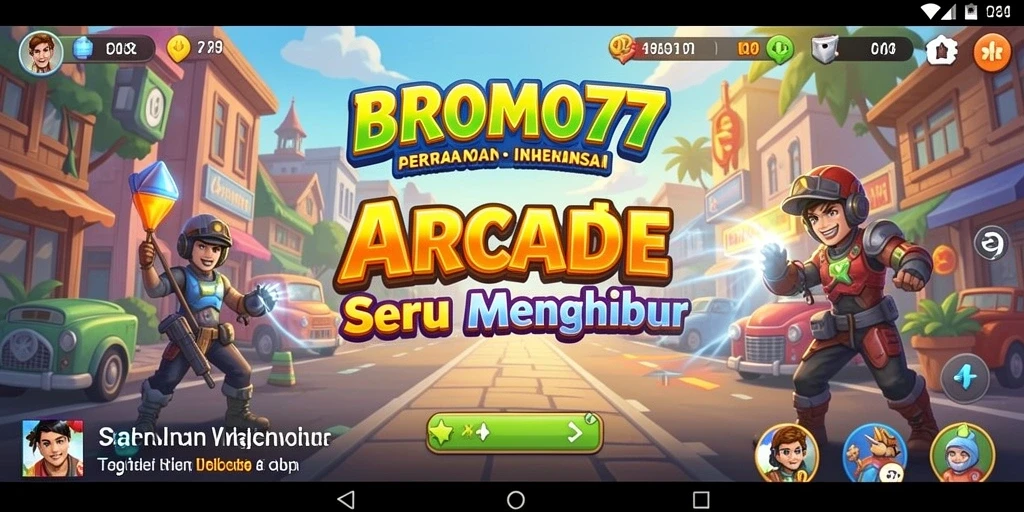 Tampilan gameplay BROMO77 yang menarik dan penuh aksi.