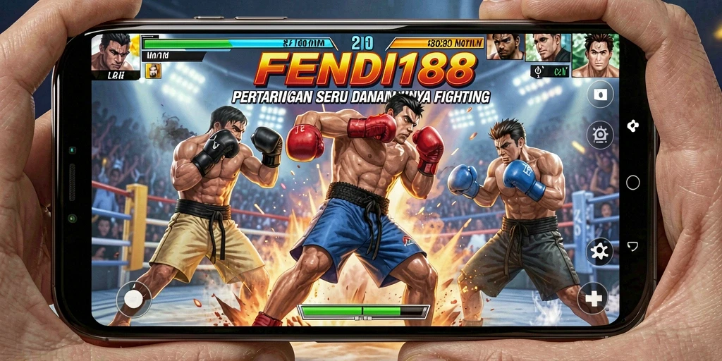 Tangkapan layar utama gameplay FENDI188 menampilkan aksi pertarungan yang mendebarkan.