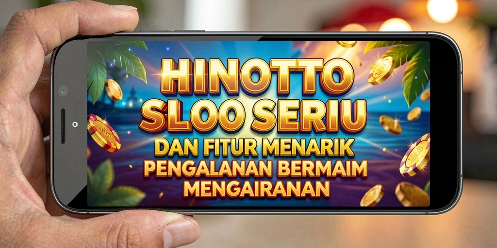Tampilan menarik dari gameplay Slot HINOTOTO yang seru.