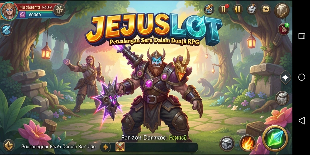 Tampilan gameplay JEJUSLOT yang menawan dan menarik.