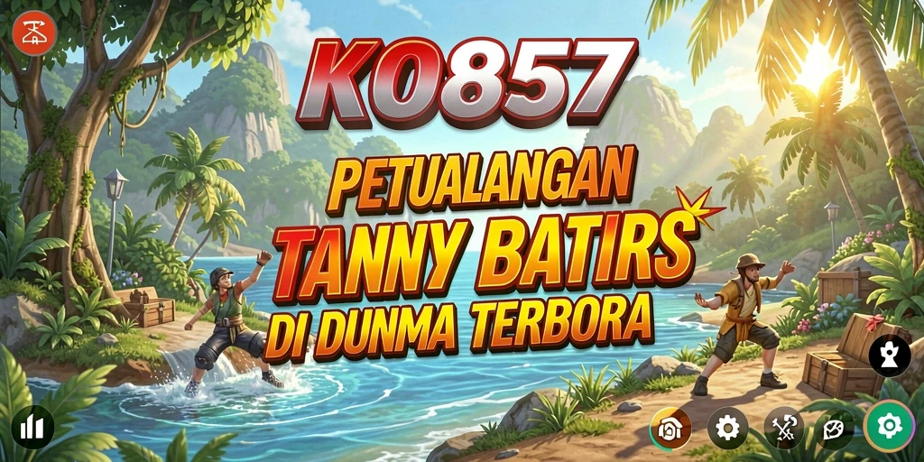 Tampilan gameplay menakjubkan dari KO857 di dunia terbuka.