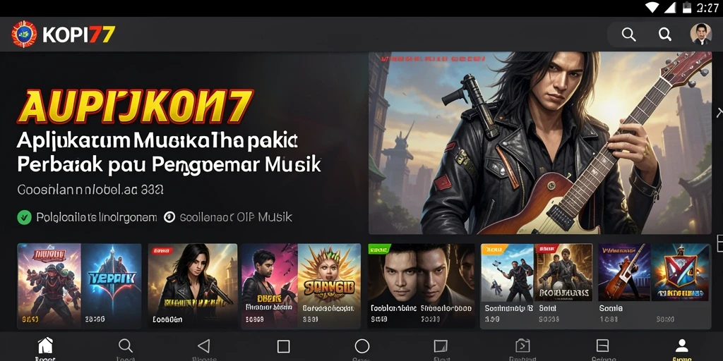 Tampilan gameplay KOPI77 yang interaktif dan menyenangkan.
