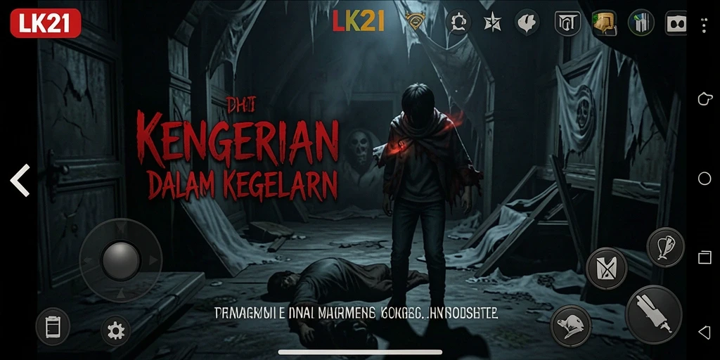 Gameplay LK21 yang menegangkan dan menyeramkan.