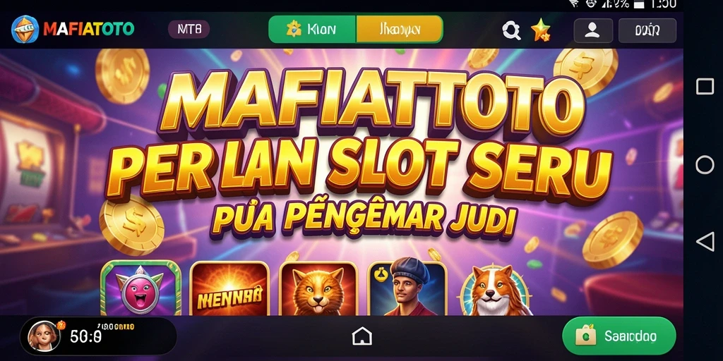 Pengalaman bermain Slot yang mengasyikkan dan penuh warna di MAFIATOTO.