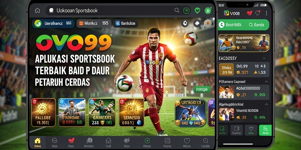 Tampilan menarik OVO99 saat bermain taruhan olahraga.