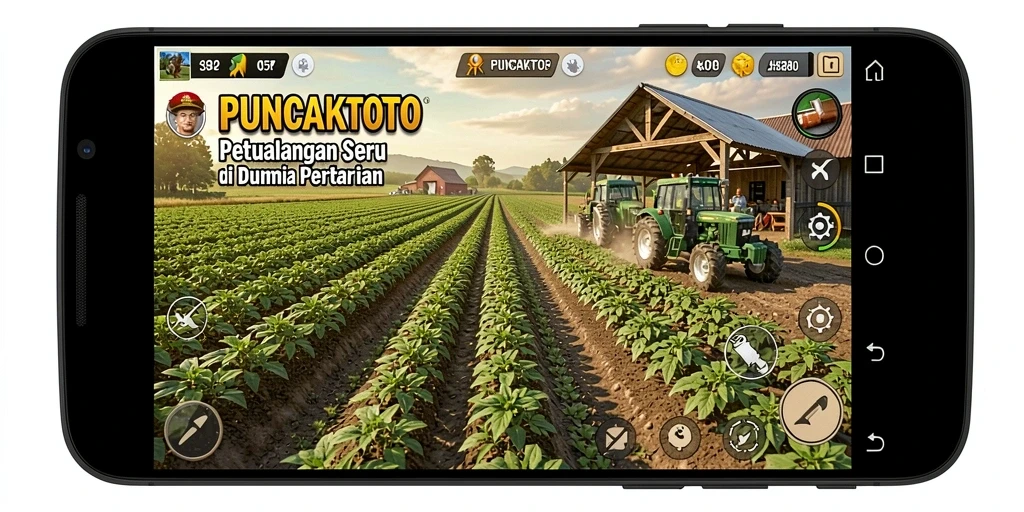 Tampilan gameplay menarik dari PUNCAKTOTO yang penuh warna.