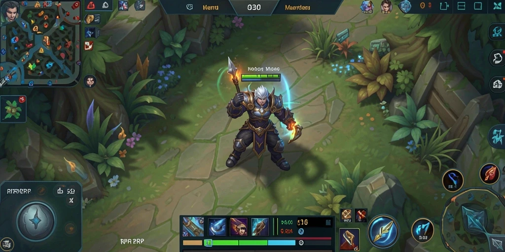 Gameplay intens di arena pertempuran RPRPRP yang seru.