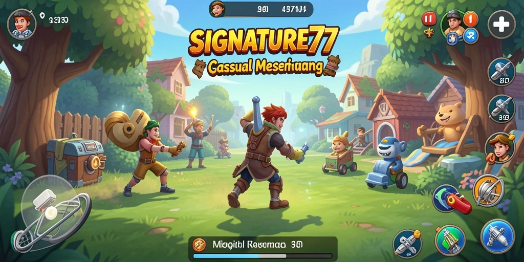 Tampilan gameplay SIGNATURE77 yang seru dan interaktif.
