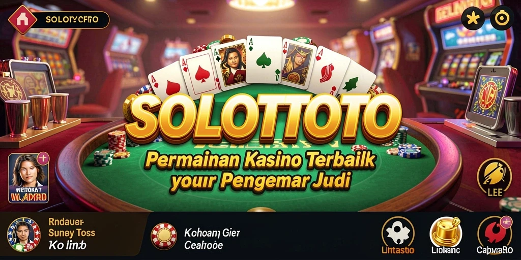Tangkapan layar SOLOTOTO menampilkan gameplay yang seru dari permainan Kasino.