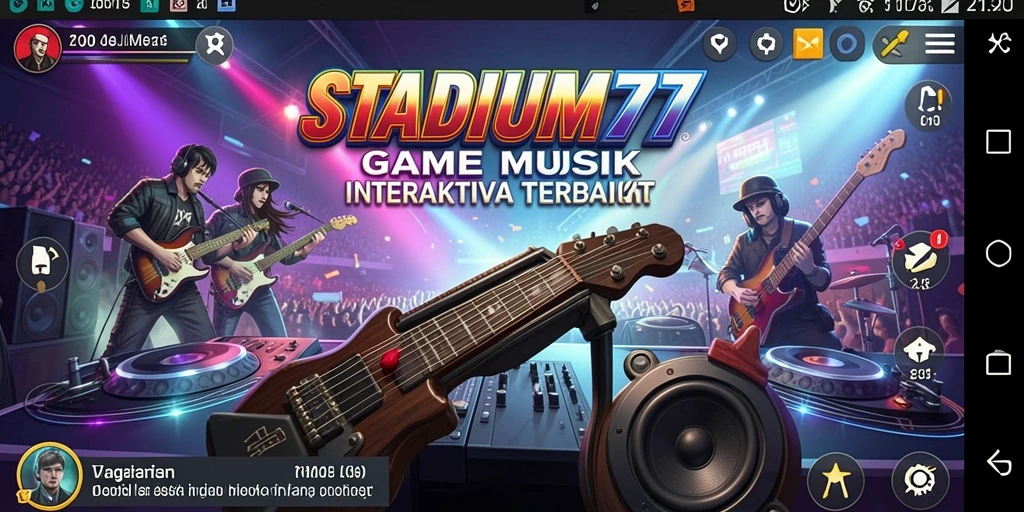 Tampilan gameplay interaktif STADIUM77 yang seru dan menarik.