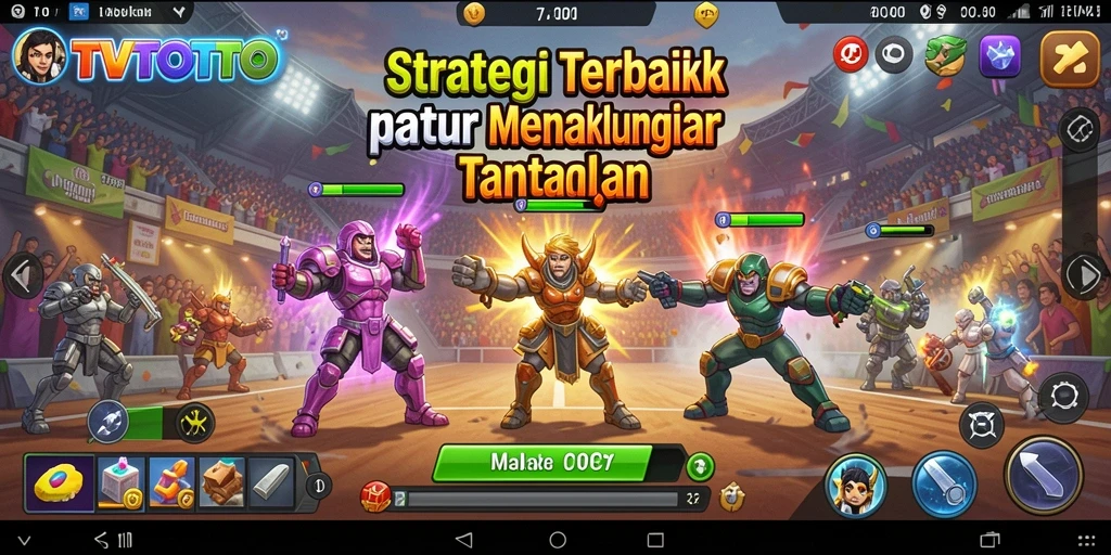 Tampilan gameplay <strong>TVTOTO</strong> yang menakjubkan dengan strategi yang menarik.